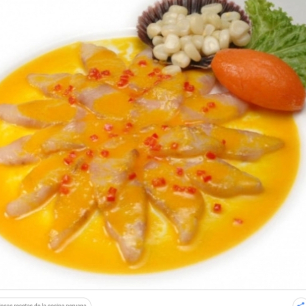 Tiradito+ Ceviche+Chicharron de Pescado+Gaseosa