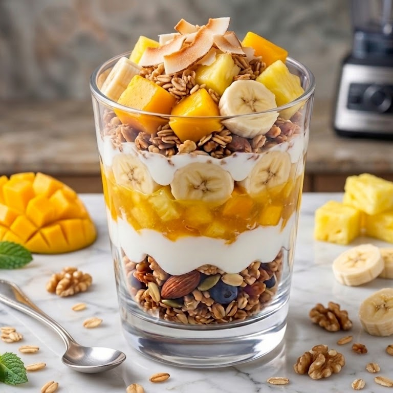 Parfaits Tropical Energy