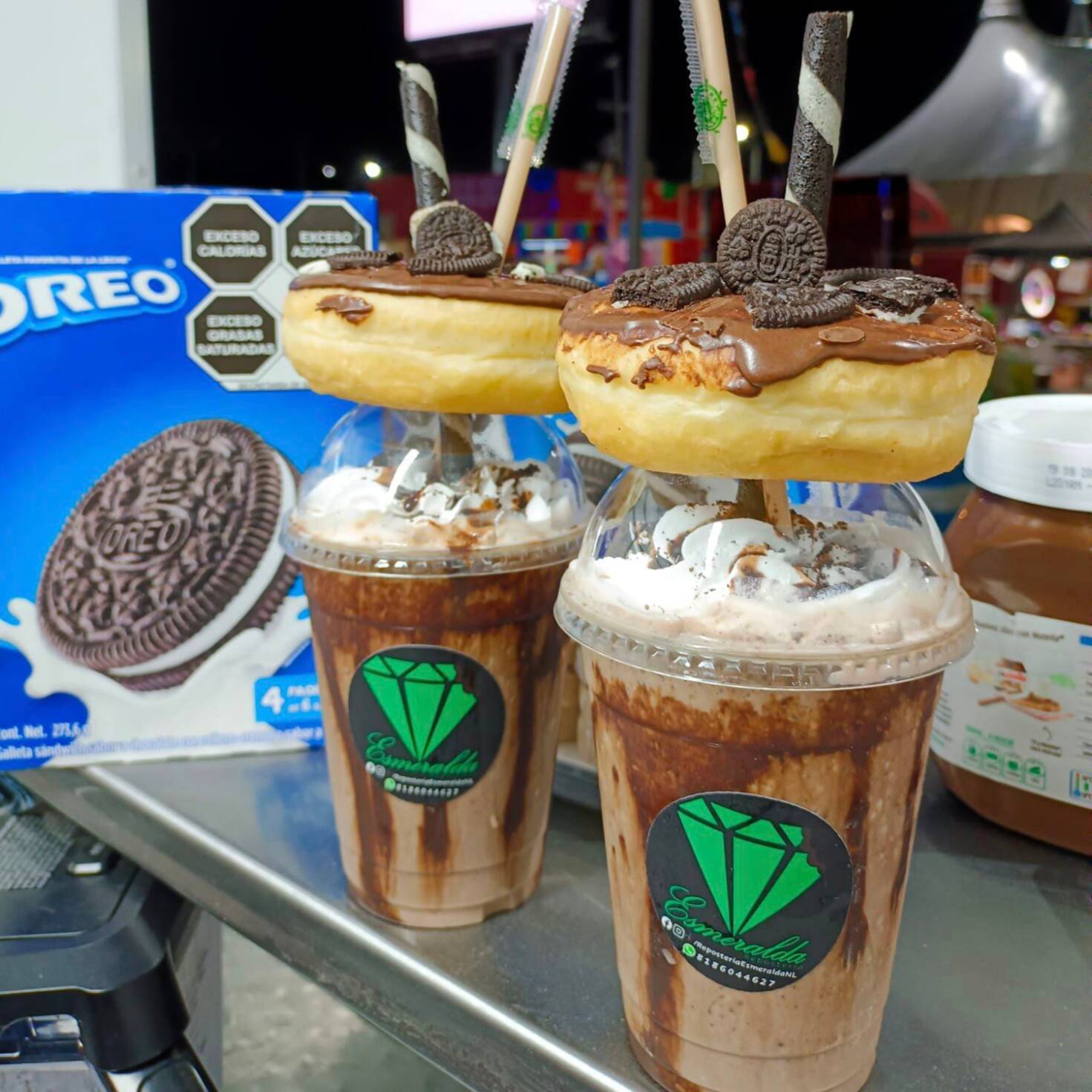 COMBO OREO: 3 Frappés con 3 Donas