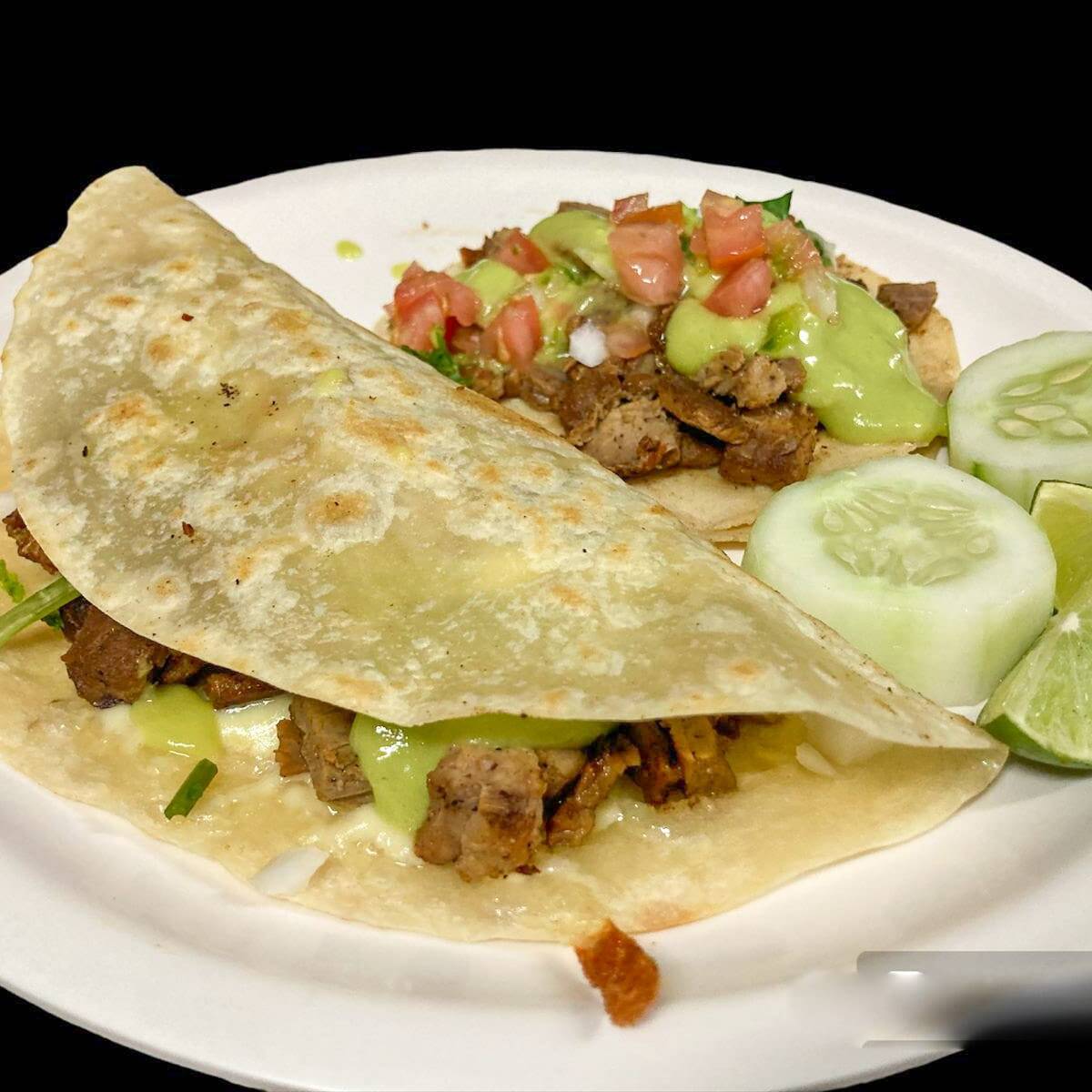 1 Quesadilla + 1 Taco Asada Promo