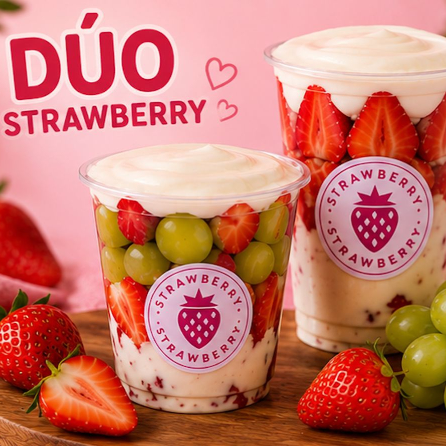 “DÚO STRAWBERRY” 🍓❤️
