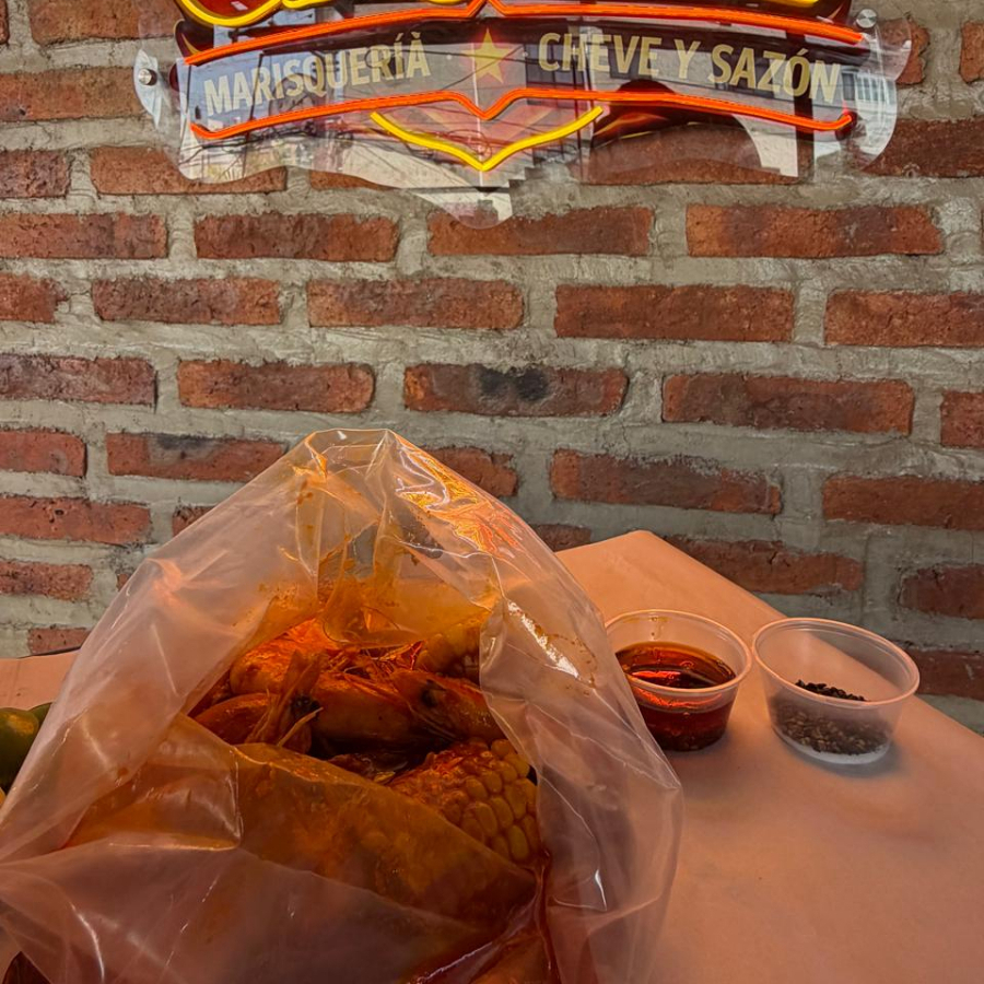 Camarones El Pinche Cajun 1 Cuarto