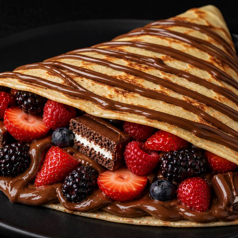 Crepa Rojo Delice