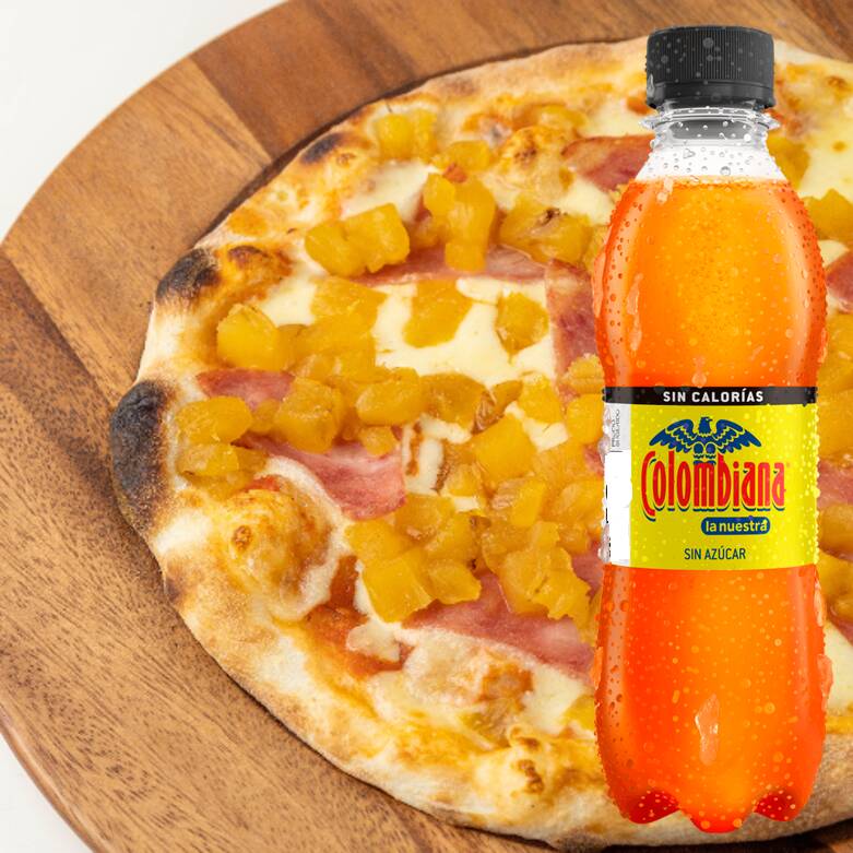 Combo Pizza Hawaiana mas Gaseosa 250