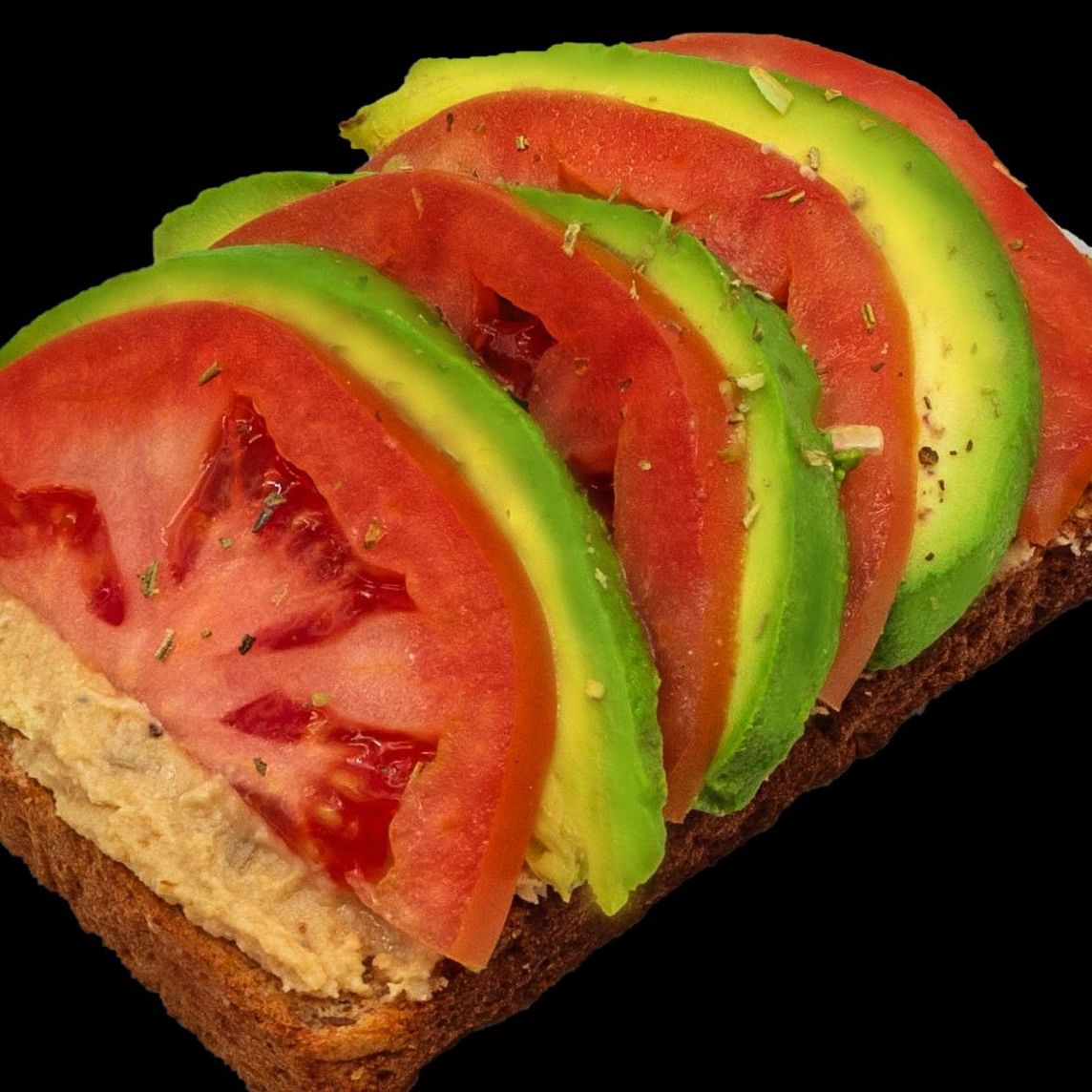 Hummus Avocado Toast