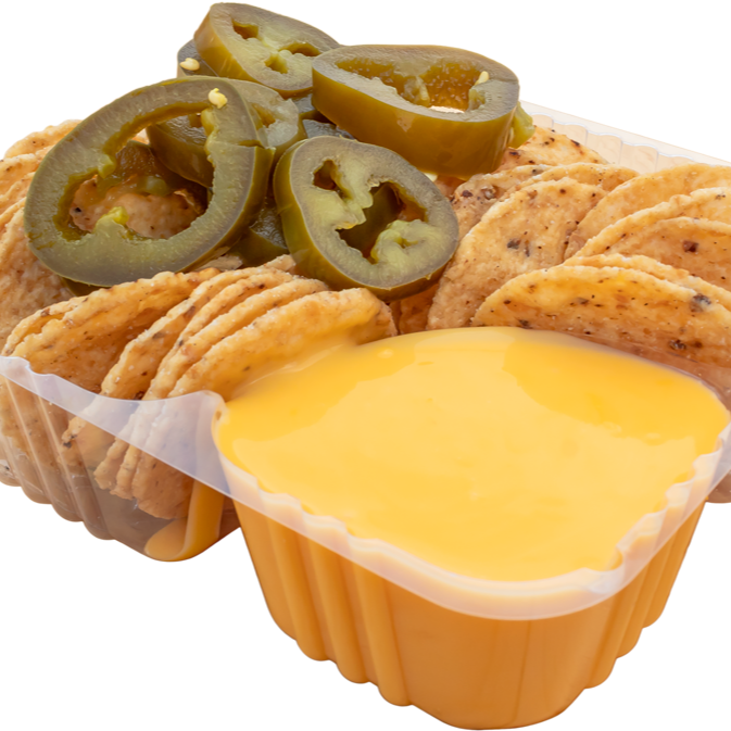 Nachos con queso