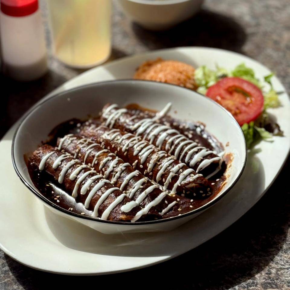 Enmoladas de Pechuga de Pollo