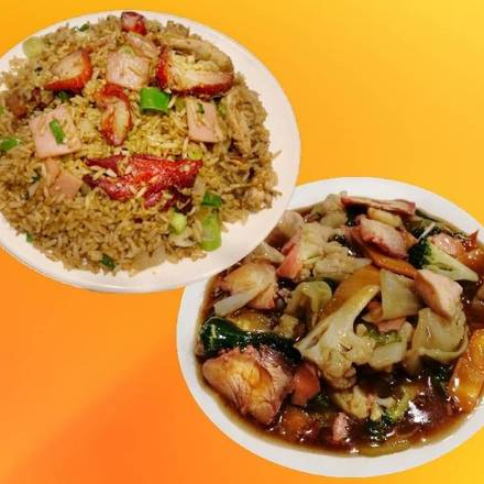 Combo Cantonés + Chop Suey