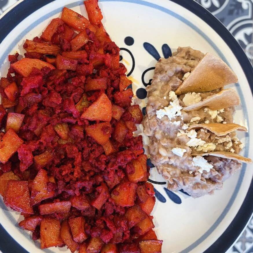 PAPAS CON CHORIZO