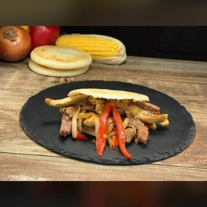 Arepa de Fajitas