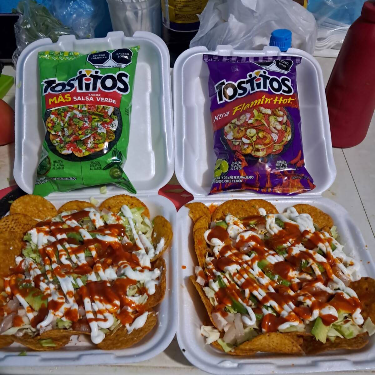 Tostitos preparados