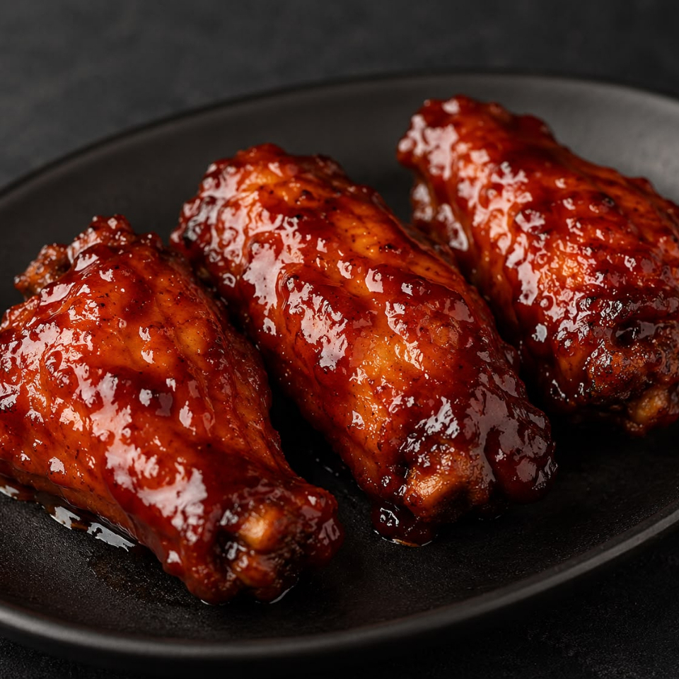 Porción de Alitas Bbq