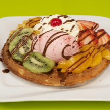 Wafles Frutales