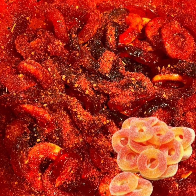 Gomitas enchilosas durazno