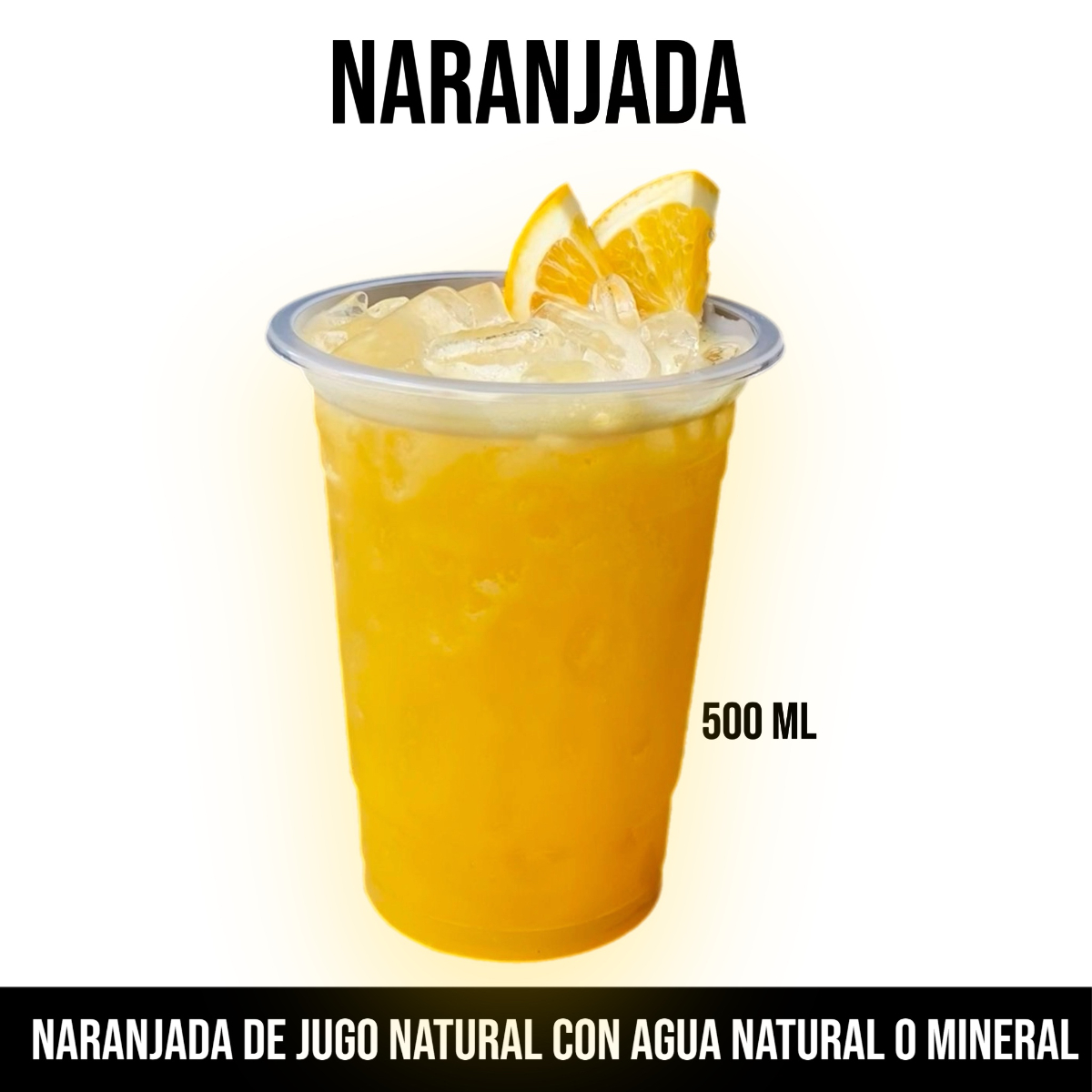 Bebida Naranjada Mineral 500ml