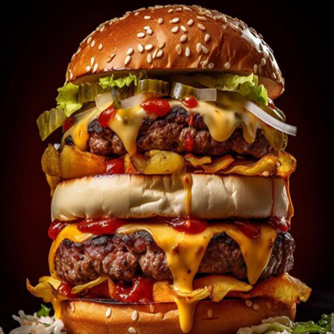 Burger Monstrou Peso Aprox. 500 Gramos