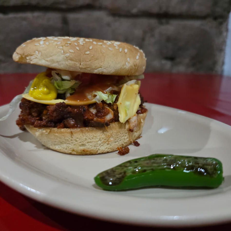 HAMBURGUESA DE PASTOR