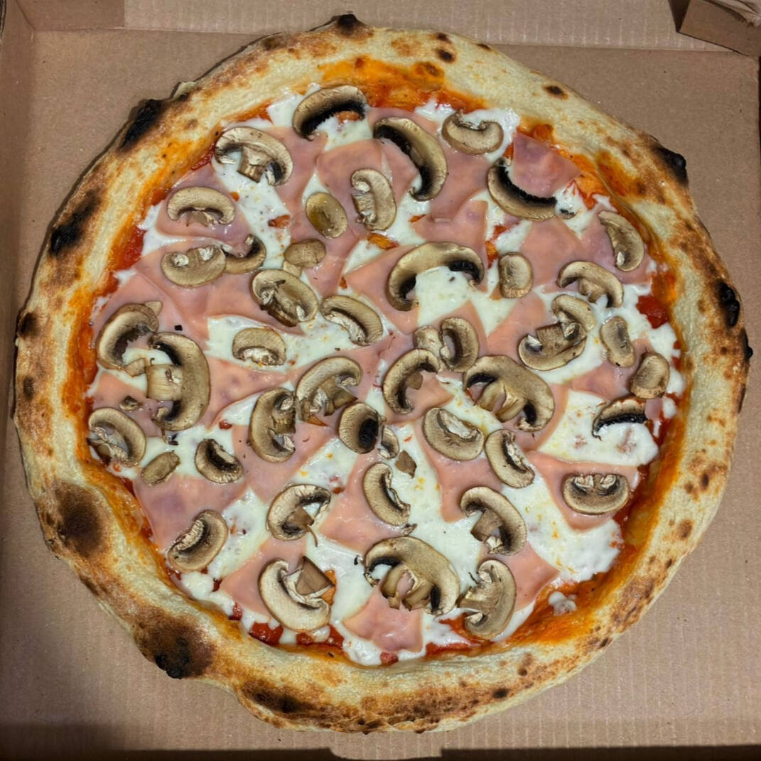 Jamón con Champiñones