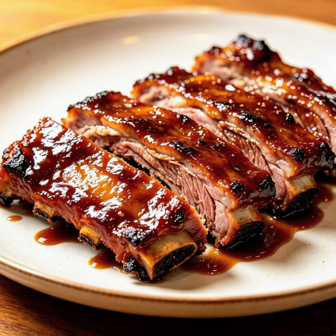 costillas bbq