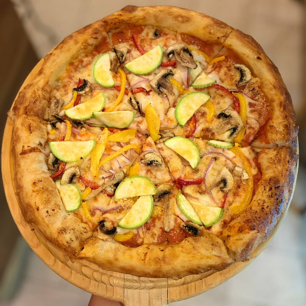 Pizza Vegetariana Coronel