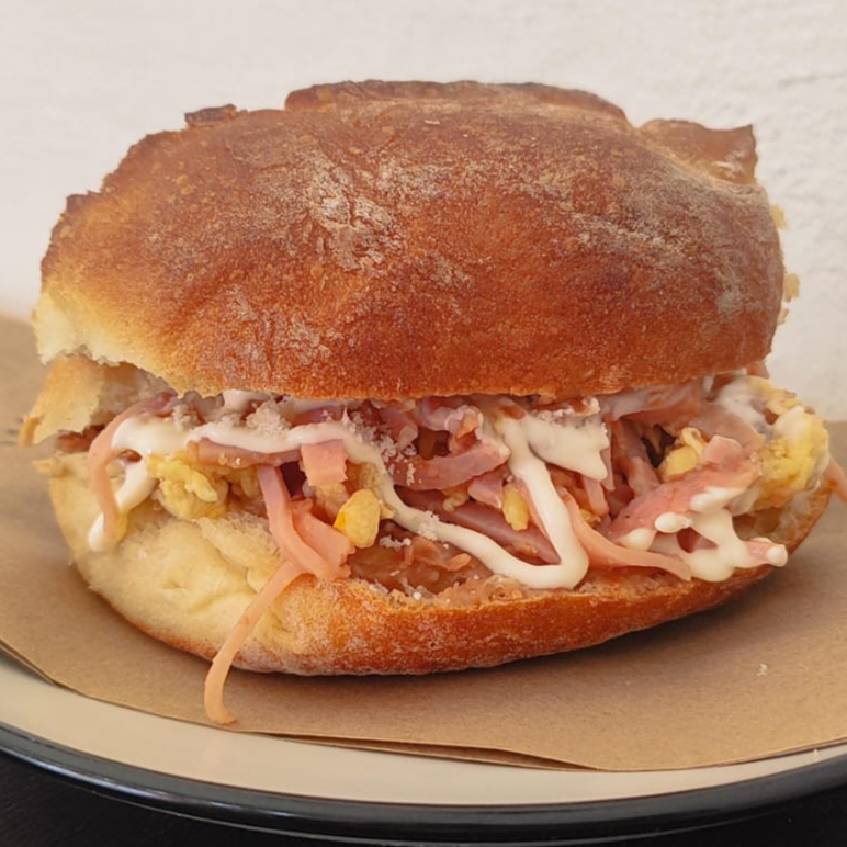 Torta de Huevo con Jamón