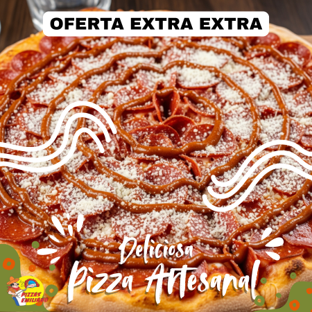 Extra Peperoni Extra Parmesano Extra Chipotle