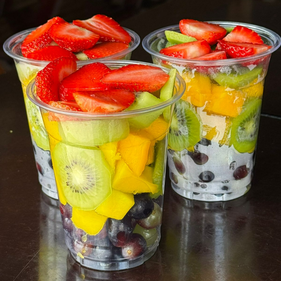 Uva, Manga, Kiwi, Morango