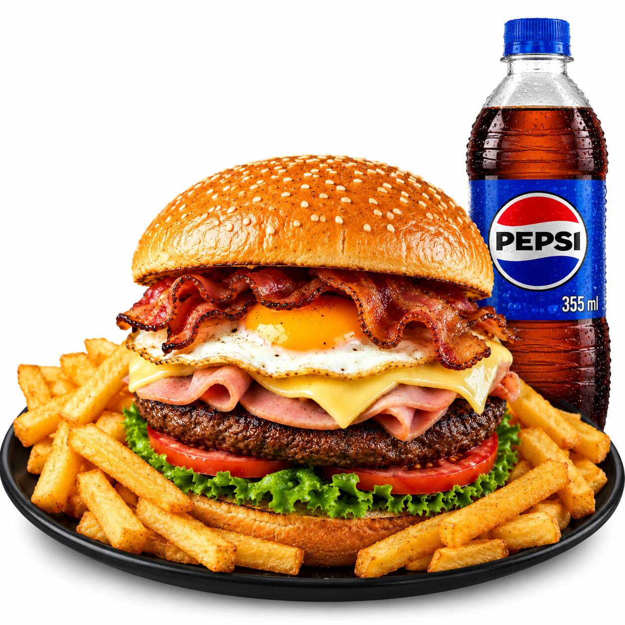 Hamburguesa Especial + Gaseosa 355 Ml