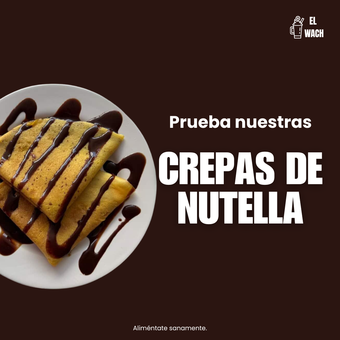 1 PAQ. CREPAS DE NUTELLA