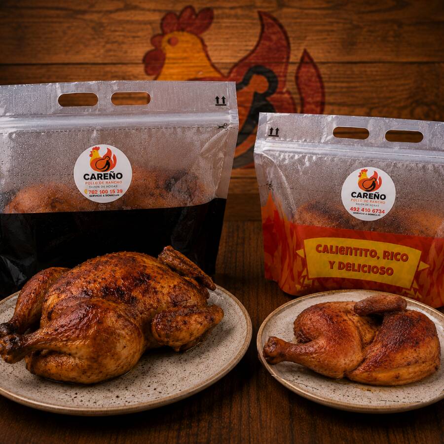 Pollo y Medio Careño