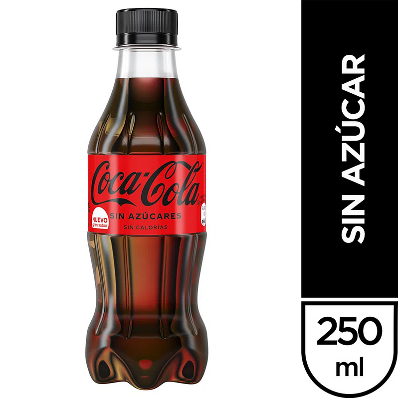 Coca-cola sin azúcar 250 ml