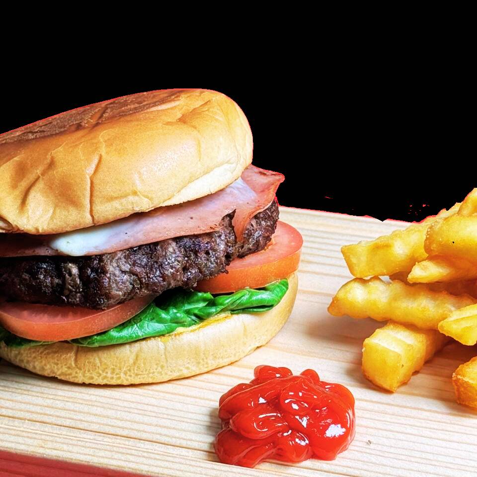 Hamburguesa con Papas