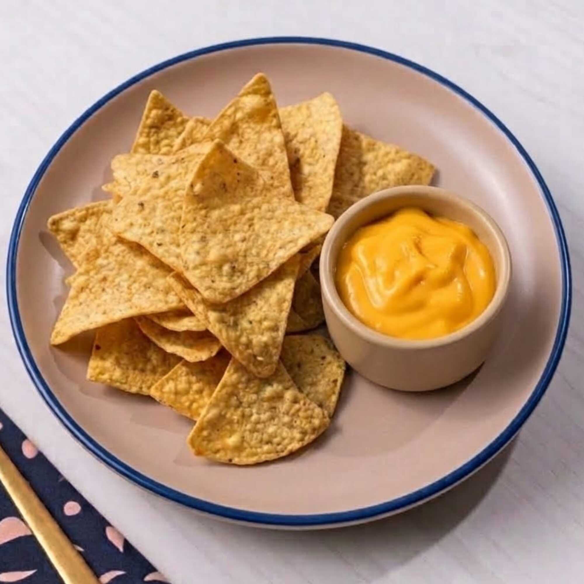 Nachos Queso Cheddar Bowl