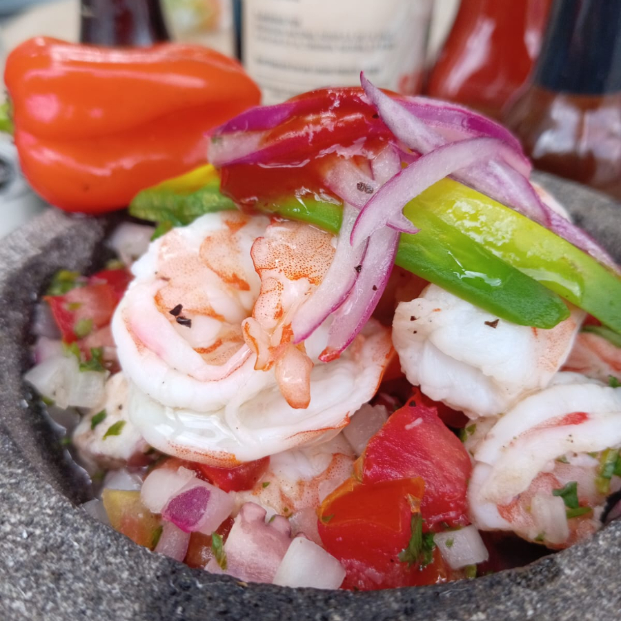 Ceviche de camarón