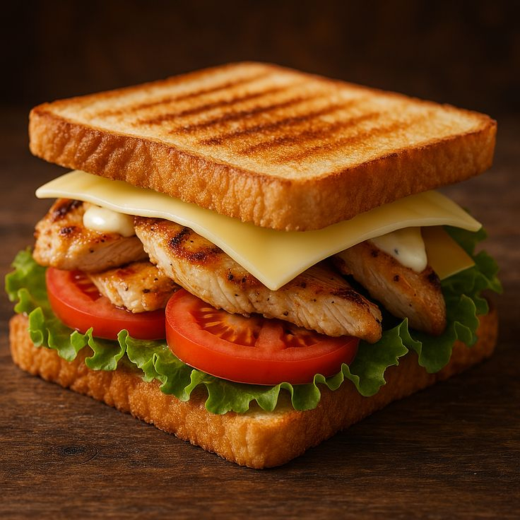 Sandwich De Pollo A La Plancha