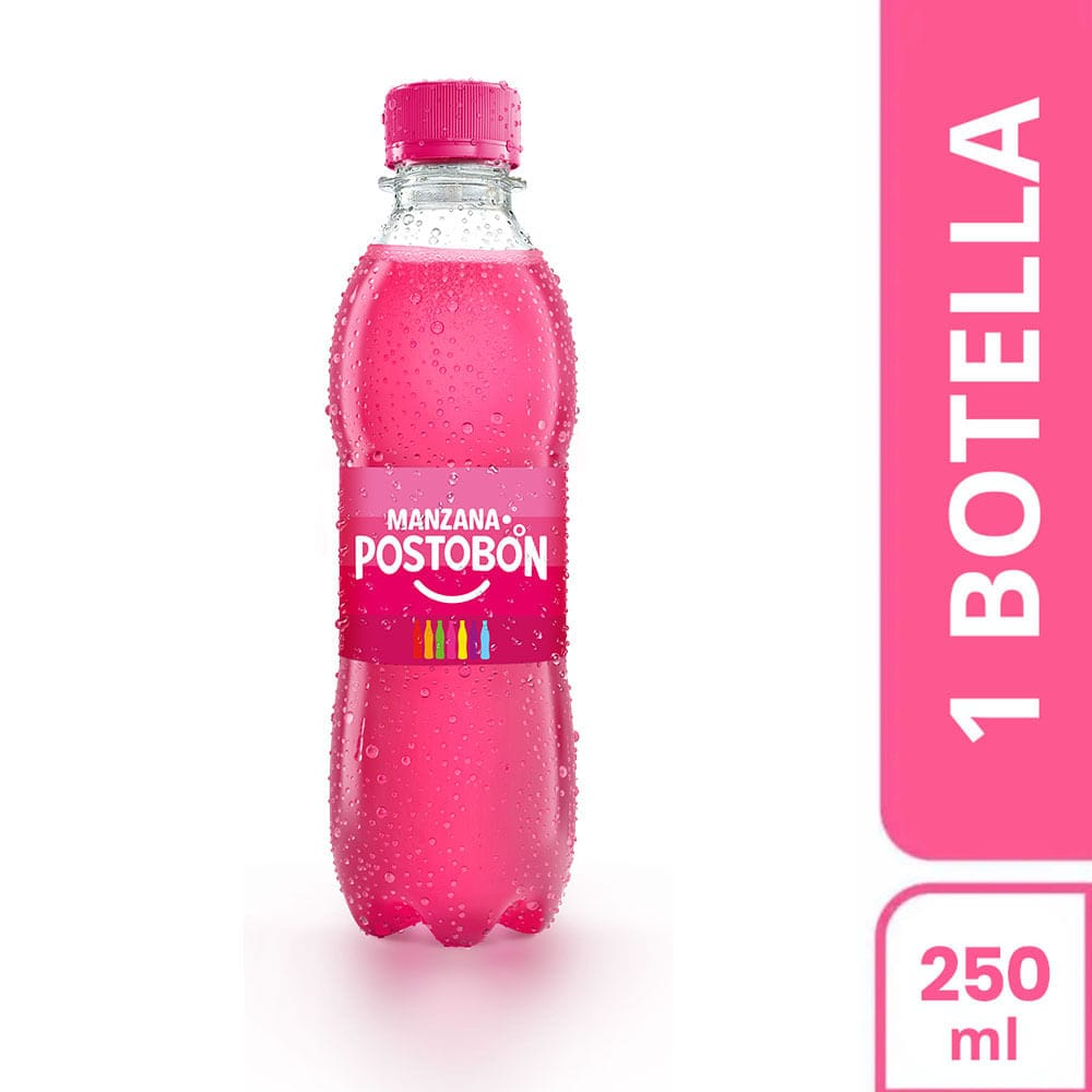 Gaseosa Manzana Postobon 250 ml