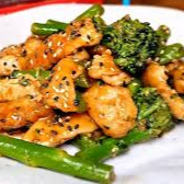 Frango, Brócolis, Cenoura e Temperado ao Shoyu