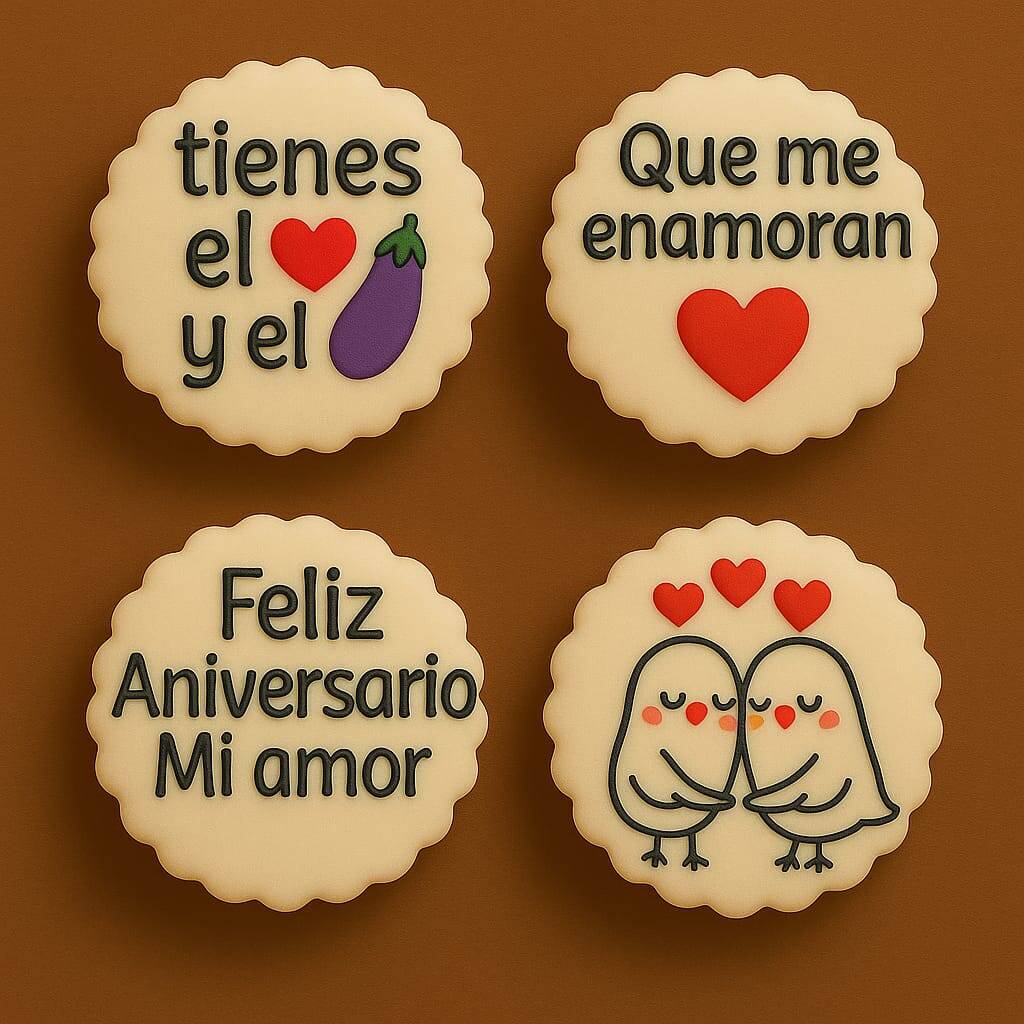 Caja Cupcakes X4 Aniversario