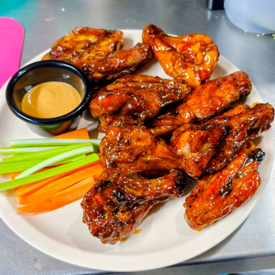 5 Pzas de Alitas BBQ Habanero