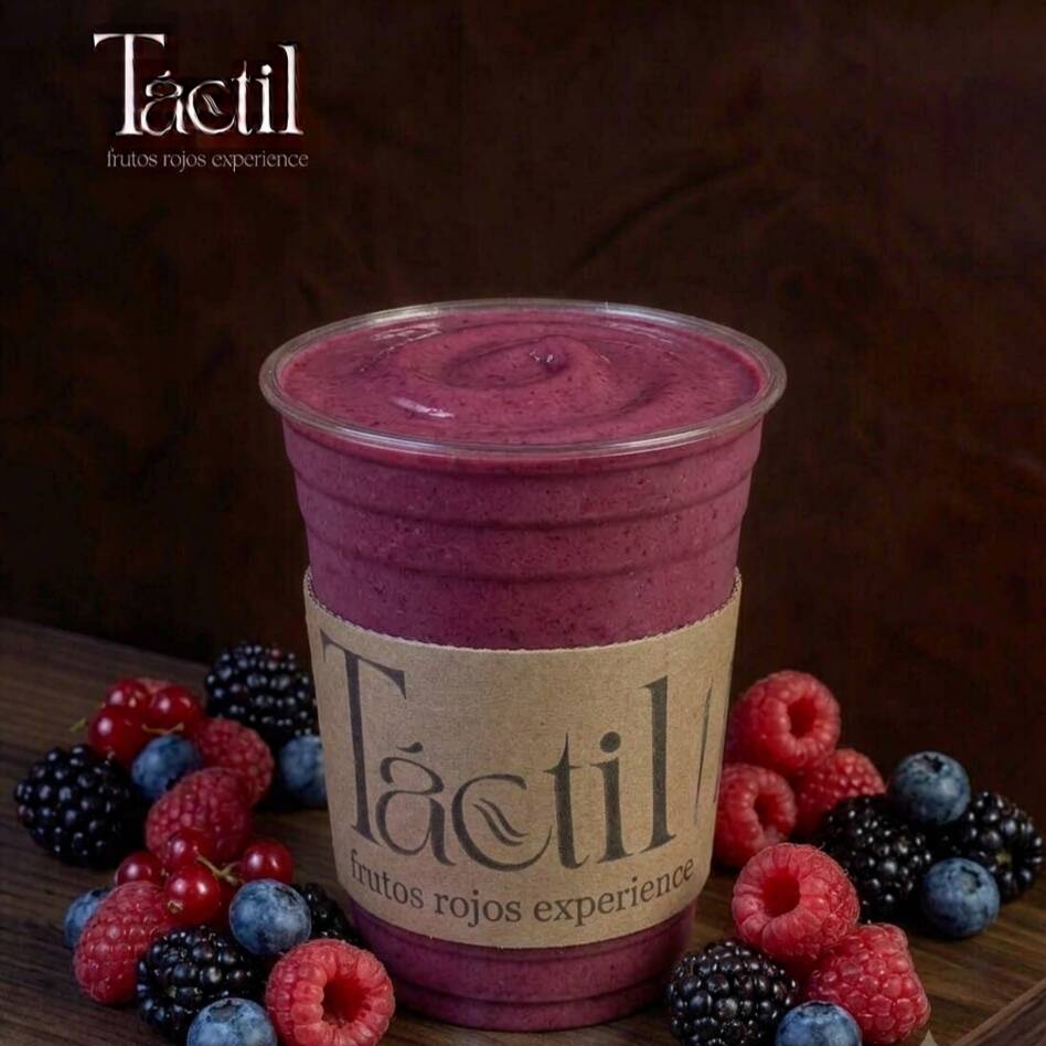 Smoothies de frutos Rojos