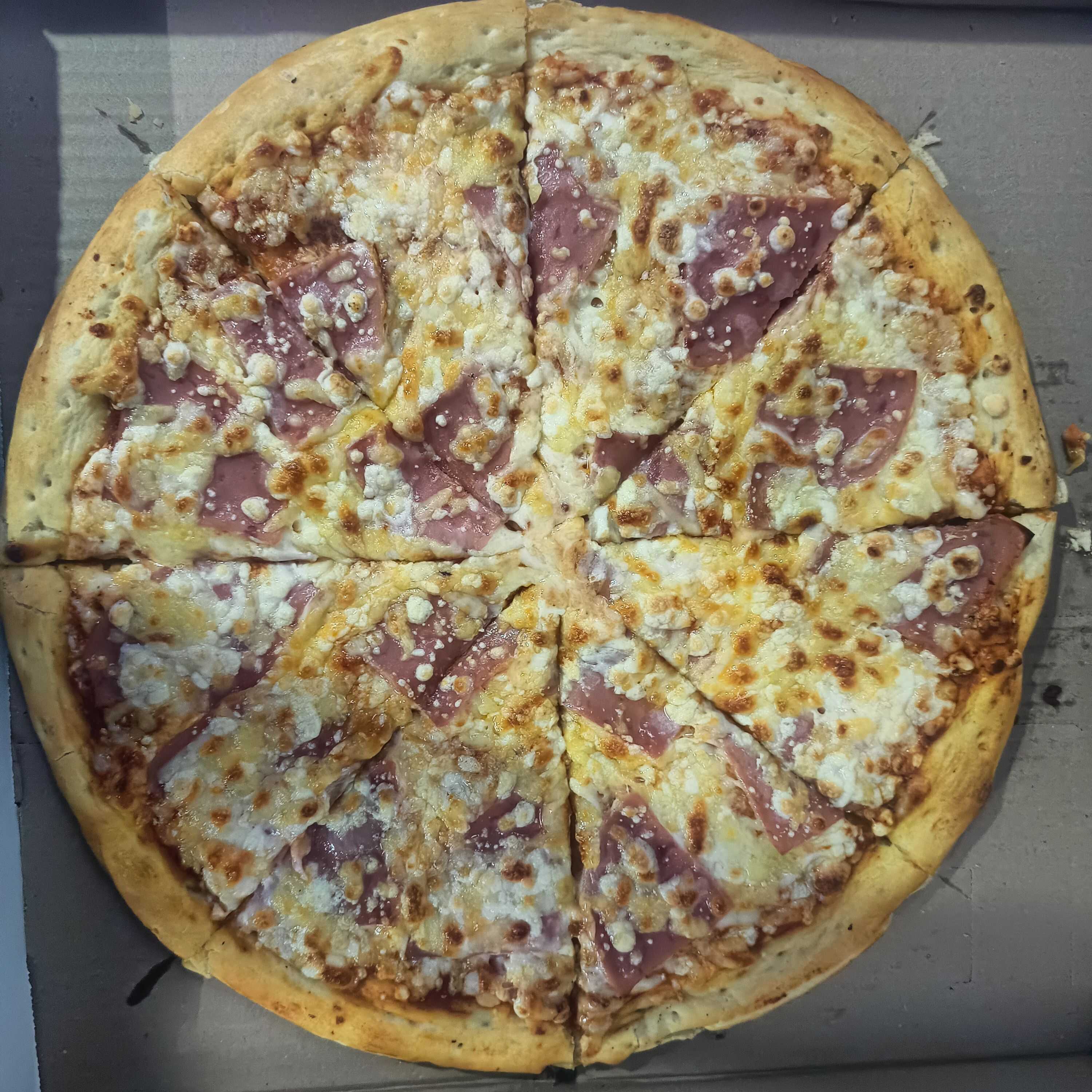 Pizza grande 1 ingrediente 35cm 8 rebanadas