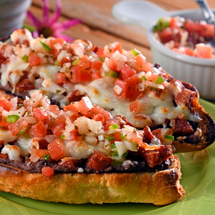 Molletes sencillos