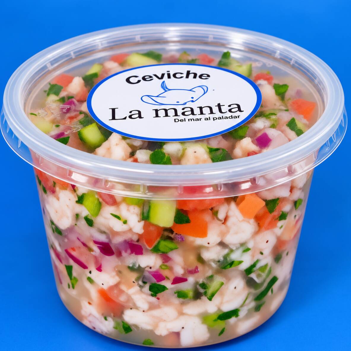 Exquisito Ceviche de Pescado 1/2 Litro