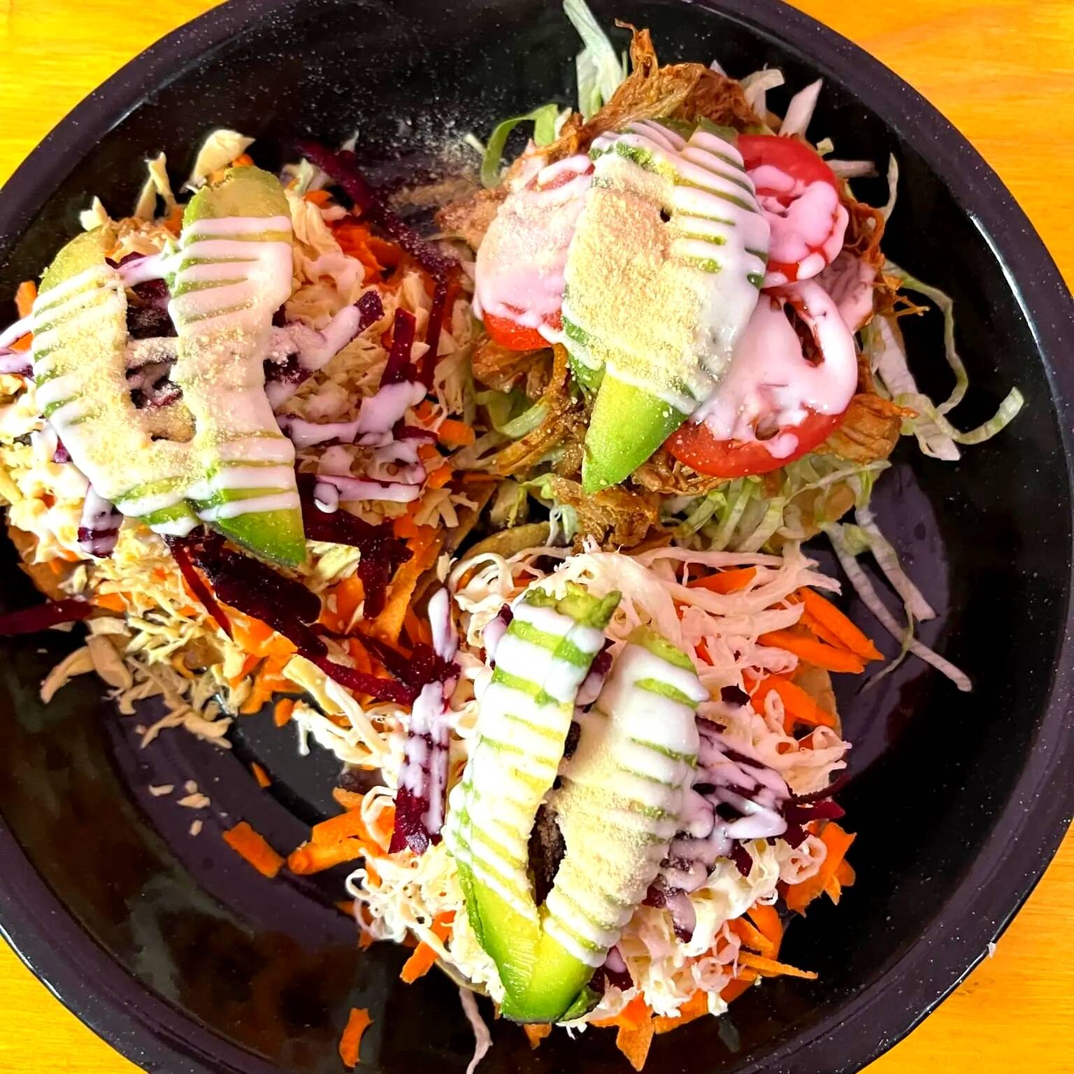 Tostadas de Queso Oaxaca