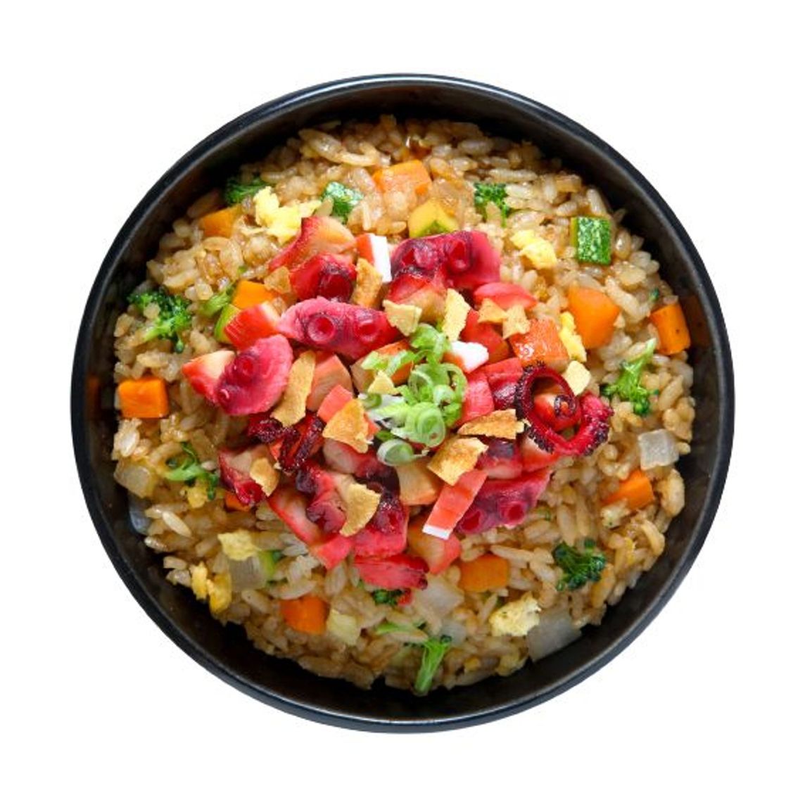 YAKIMESHI PULPO Y CANGREJO