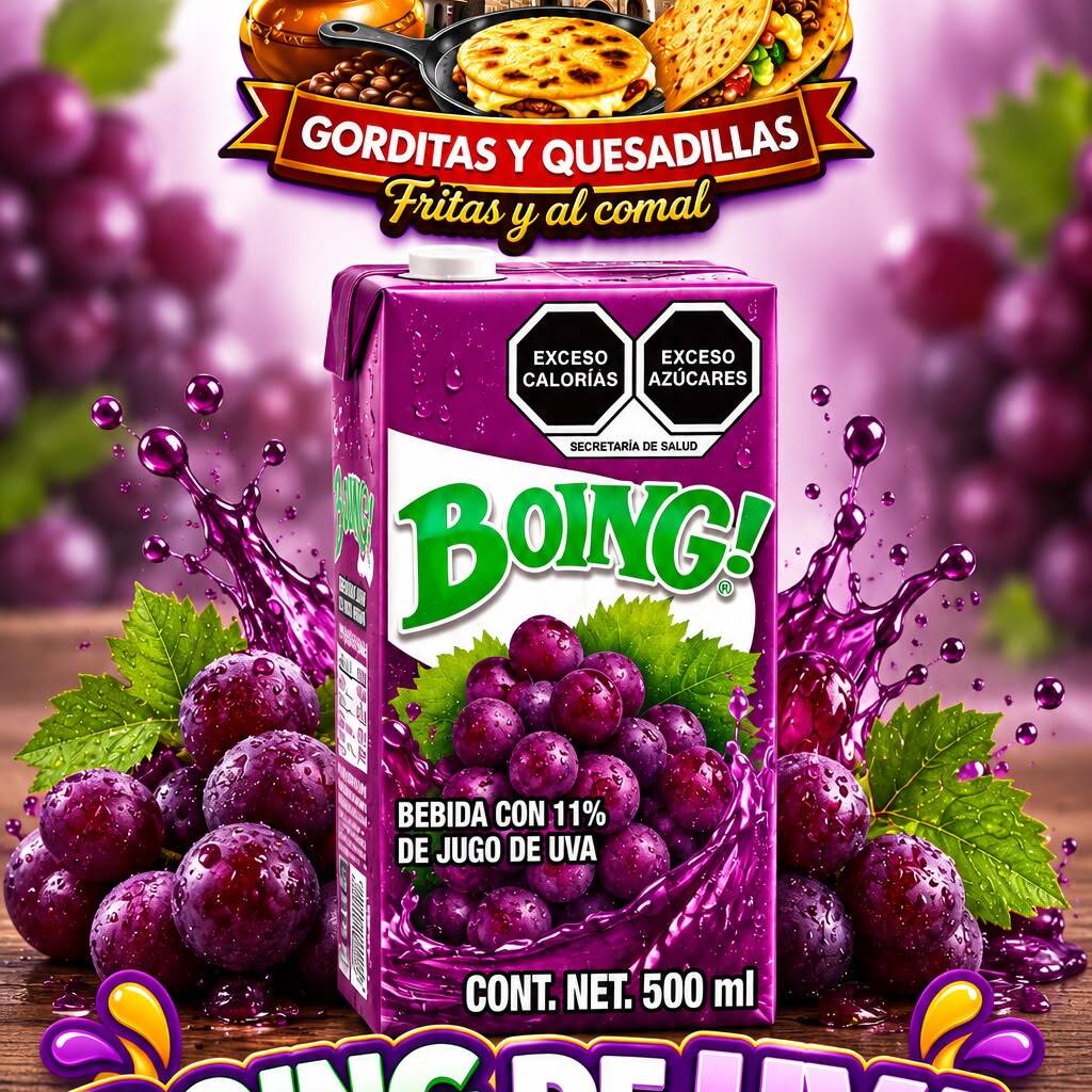 BOING 500 ML UVA
