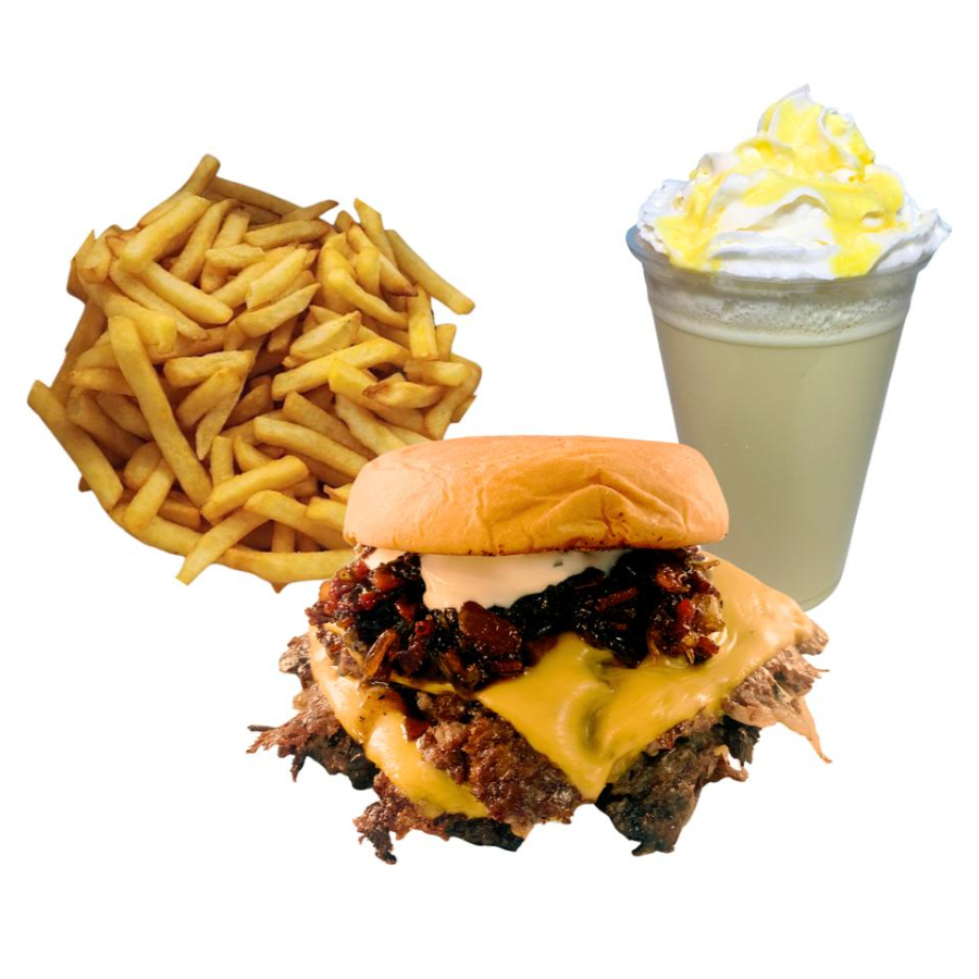 Combo Smash Doble + Malteada