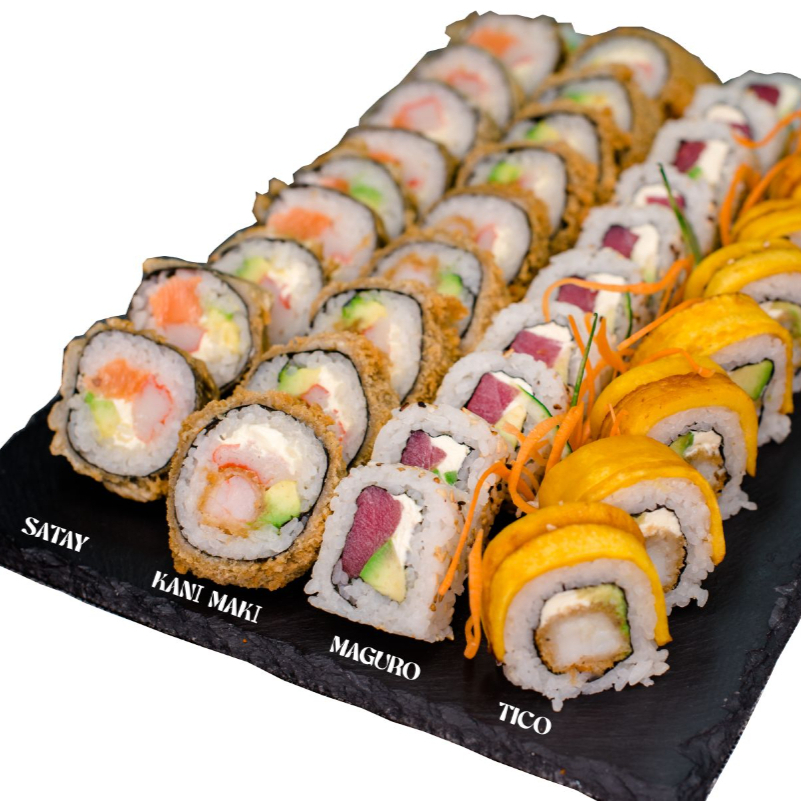 40 Piezas de Sushi