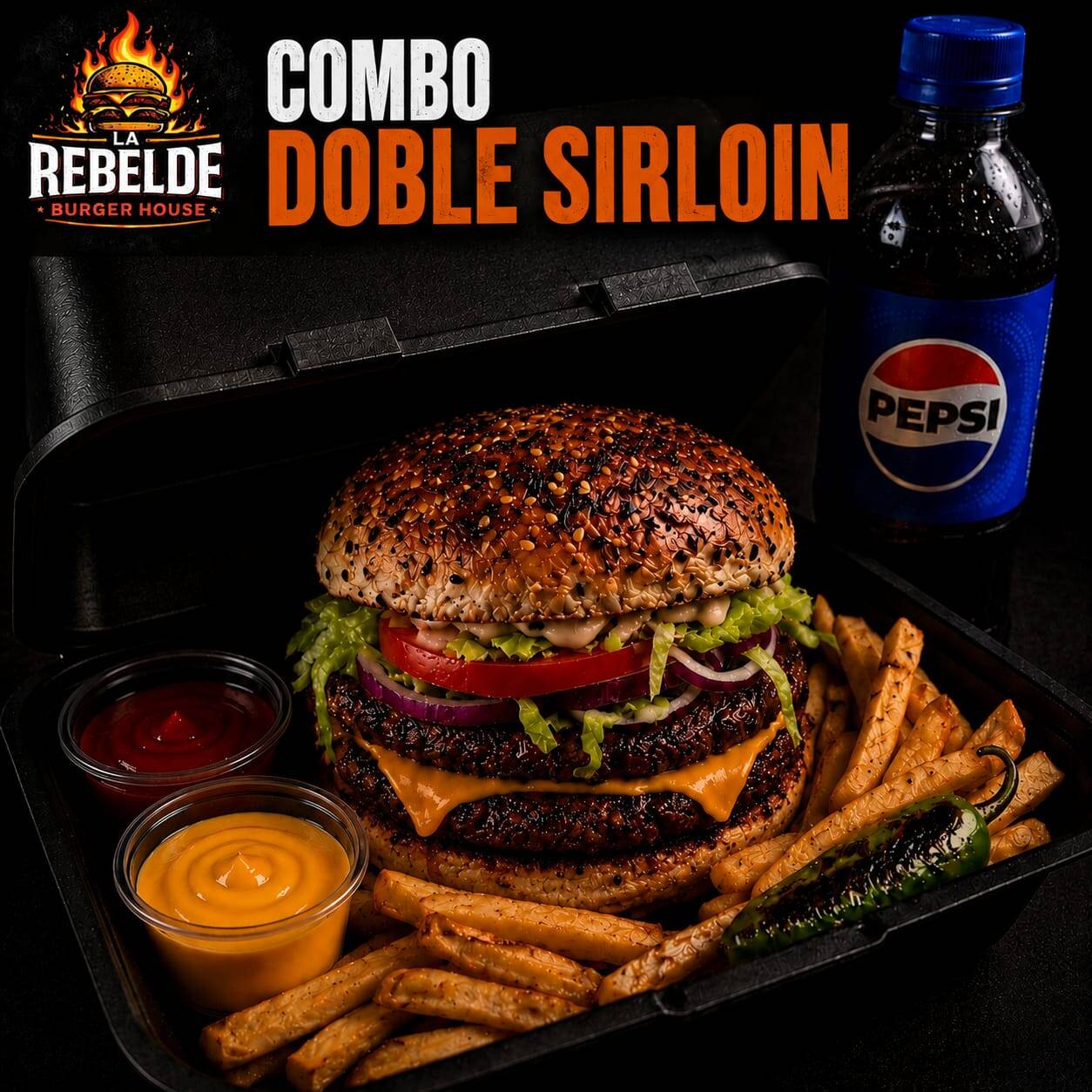 Combo Doble Sirloin Al Carbon