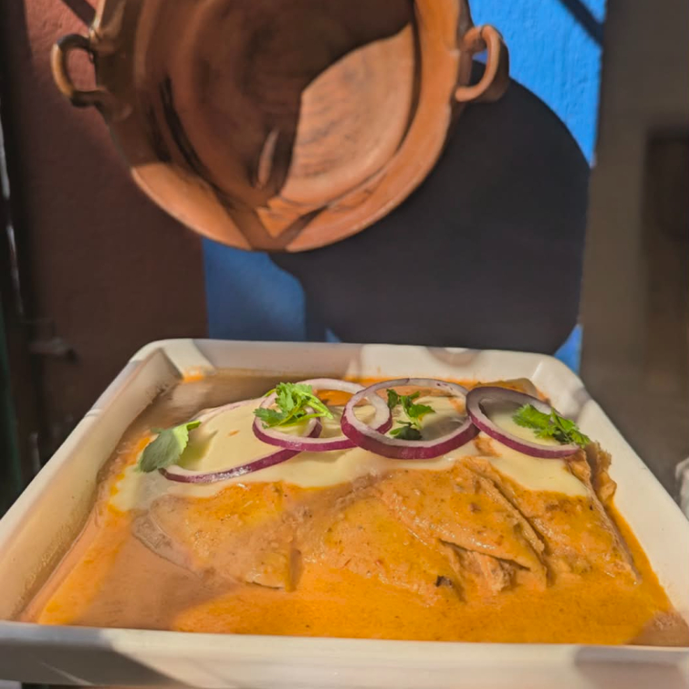 Enchiladas Suizas Gratinadas